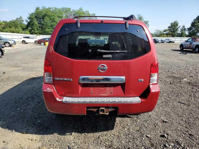 5N1AR18U26C616566 - 2006 NISSAN PATHFINDER LE RED photo 6
