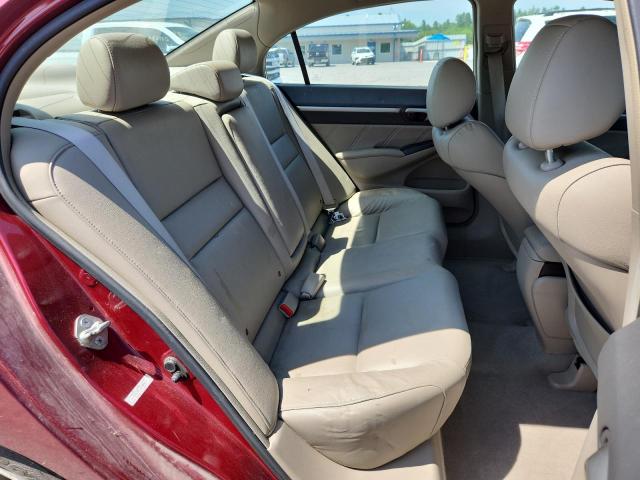 2HGFA1F91AH525618 - 2010 HONDA CIVIC EXL RED photo 10