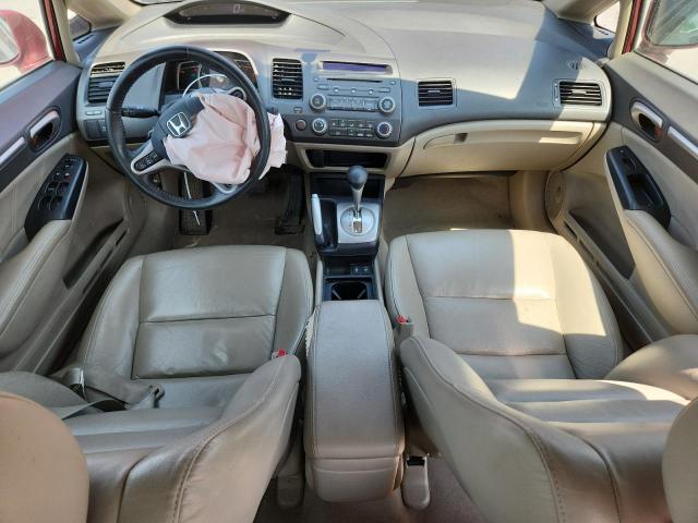 2HGFA1F91AH525618 - 2010 HONDA CIVIC EXL RED photo 8