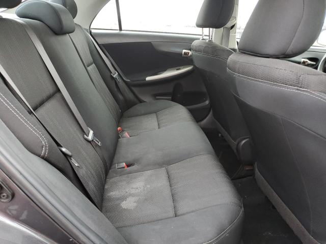 5YFBU4EE1DP170727 - 2013 TOYT COROLLA BASE ნაცრისფერი ფოტო 10