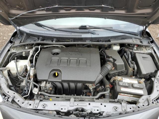 5YFBU4EE1DP170727 - 2013 TOYT COROLLA BASE ნაცრისფერი ფოტო 11