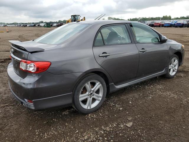 5YFBU4EE1DP170727 - 2013 TOYT COROLLA BASE ნაცრისფერი ფოტო 3