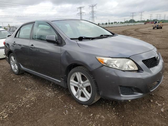 5YFBU4EE1DP170727 - 2013 TOYT COROLLA BASE ნაცრისფერი ფოტო 4