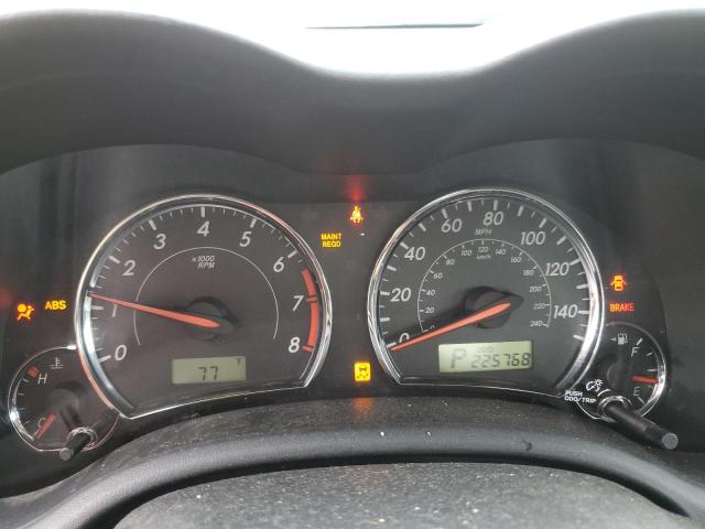 5YFBU4EE1DP170727 - 2013 TOYT COROLLA BASE ნაცრისფერი ფოტო 9