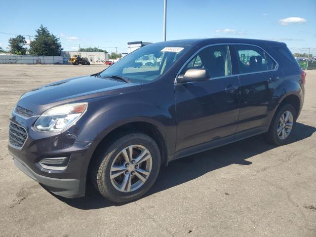 2GNALBEK1G6245917 - 2016 CHEVROLET EQUINOX LS GRAY photo 1