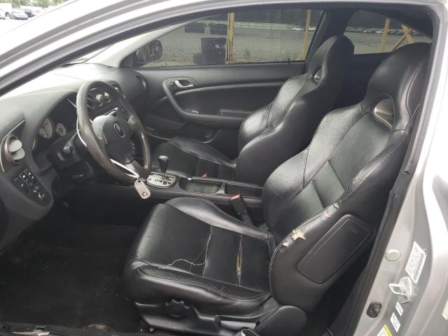 JH4DC54826S015570 - 2006 ACURA RSX SILVER photo 7