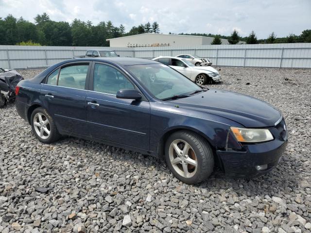 5NPEU46FX6H054155 - 2006 HYUNDAI SONATA GLS BLUE photo 4