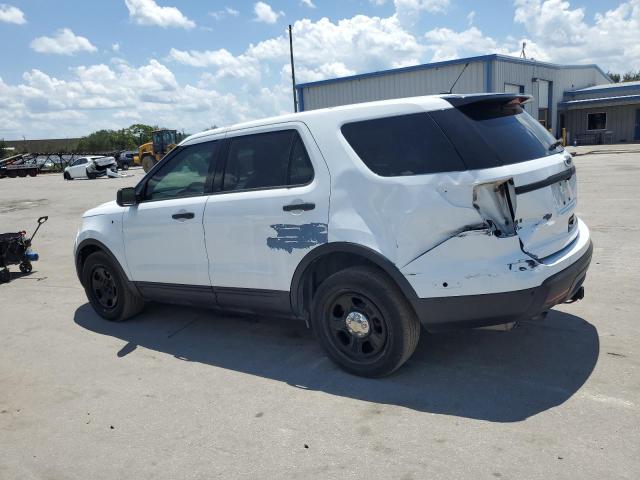 1FM5K8AR8FGA66187 - 2015 FORD EXPLORER POLICE INTERCEPTOR WHITE photo 2