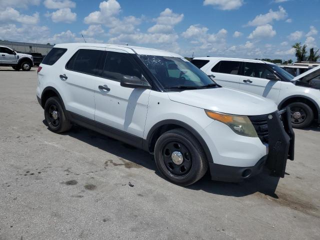 1FM5K8AR8FGA66187 - 2015 FORD EXPLORER POLICE INTERCEPTOR WHITE photo 4