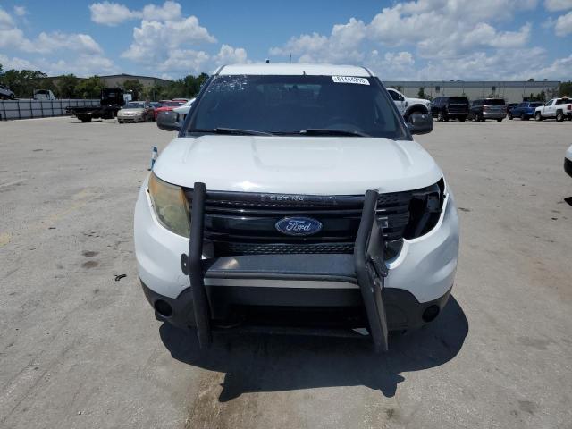 1FM5K8AR8FGA66187 - 2015 FORD EXPLORER POLICE INTERCEPTOR WHITE photo 5