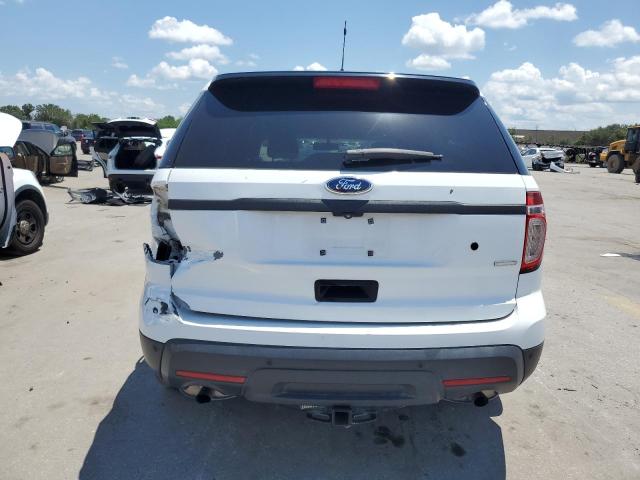 1FM5K8AR8FGA66187 - 2015 FORD EXPLORER POLICE INTERCEPTOR WHITE photo 6
