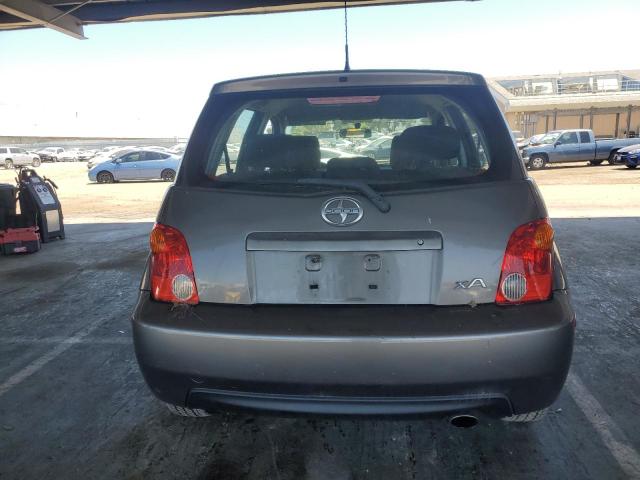 JTKKT624550104325 - 2005 TOYOTA SCION XA GRAY photo 6