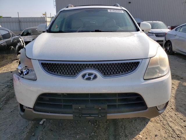 KM8NU4CC5BU157988 - 2011 HYUNDAI VERACRUZ GLS WHITE photo 5