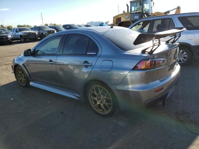 JA32W5FV9CU013123 - 2012 MITSUBISHI LANCER EVOLUTION MR GRAY photo 2