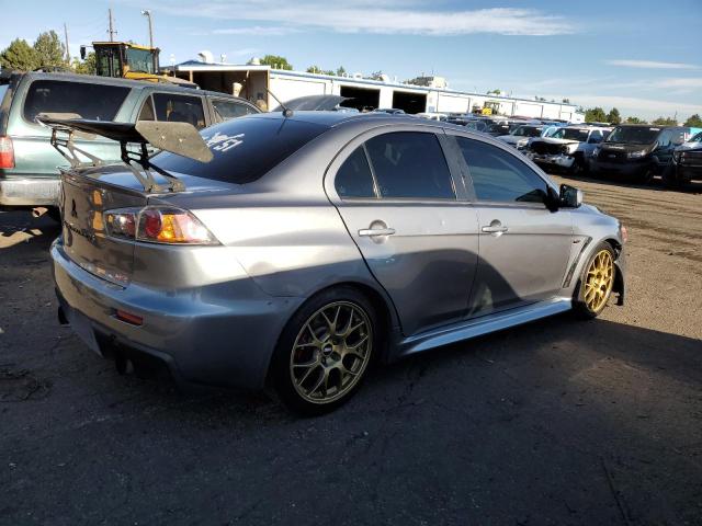 JA32W5FV9CU013123 - 2012 MITSUBISHI LANCER EVOLUTION MR GRAY photo 3