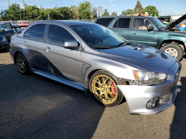 JA32W5FV9CU013123 - 2012 MITSUBISHI LANCER EVOLUTION MR GRAY photo 4