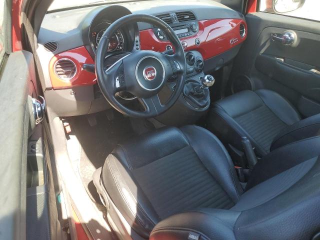 3C3CFFBR9FT753889 - 2015 FIAT 500 SPORT RED photo 8