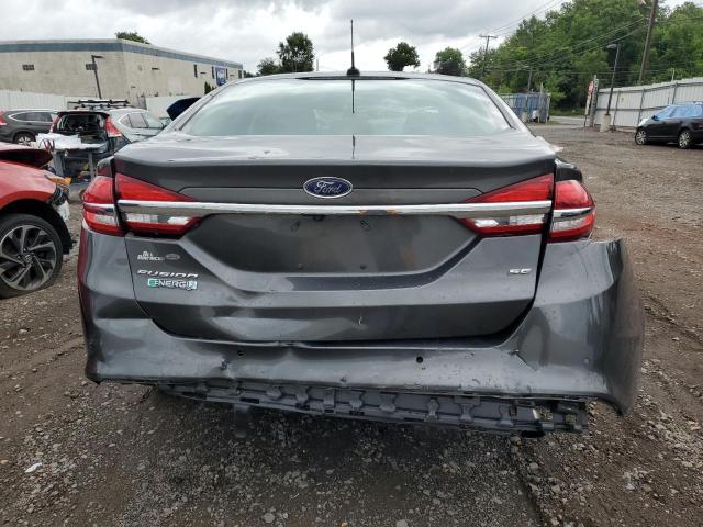 3FA6P0PUXJR216217 - 2018 FORD FUSION SE PHEV GRAY photo 6