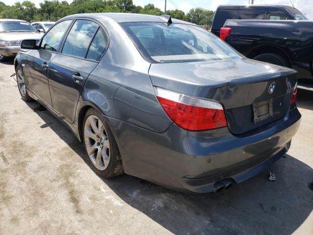 WBANB535X7CP04569 - 2007 BMW 550 I CHARCOAL photo 3