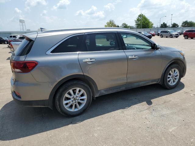 5XYPG4A31KG543705 - 2019 KIA SORENTO L GRAY photo 3