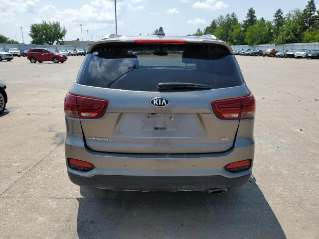 5XYPG4A31KG543705 - 2019 KIA SORENTO L GRAY photo 6