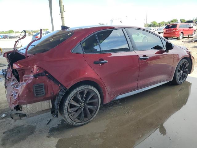 5YFS4MCE7NP098971 - 2022 TOYOTA COROLLA SE Червоний фото 3