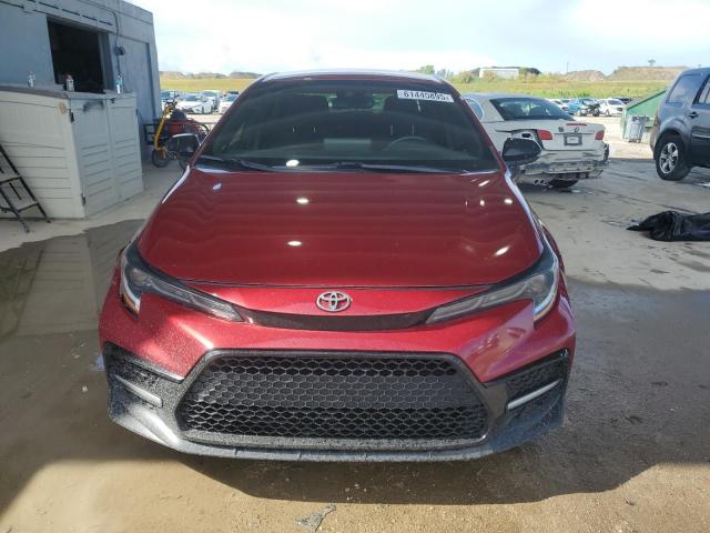 5YFS4MCE7NP098971 - 2022 TOYOTA COROLLA SE Червоний фото 5