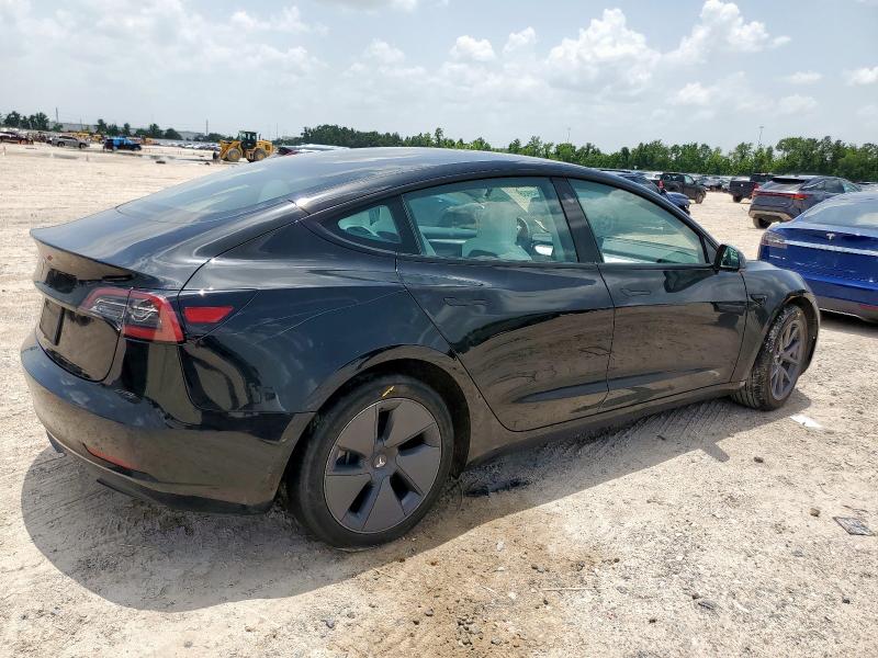 5YJ3E1EA8PF692168 - 2023 TESLA MODEL 3 黑色 照片 3