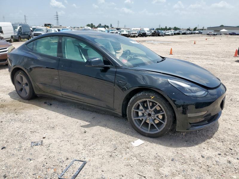 5YJ3E1EA8PF692168 - 2023 TESLA MODEL 3 黑色 照片 4