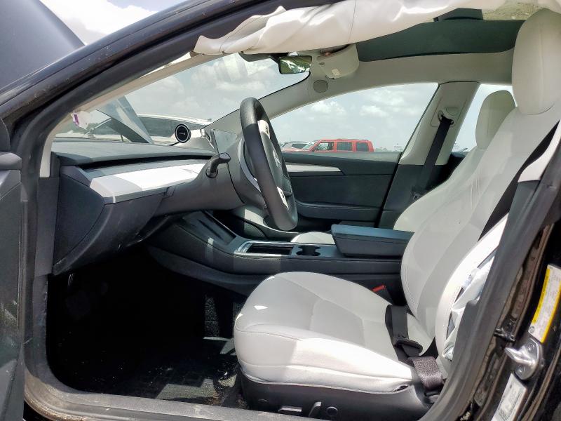 5YJ3E1EA8PF692168 - 2023 TESLA MODEL 3 黑色 照片 7