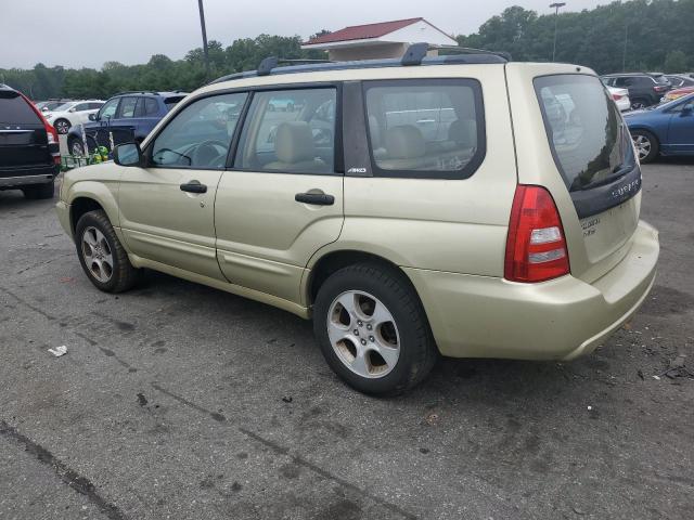 JF1SG65684H759724 - 2004 SUBARU FORESTER 2.5XS ოქროსფერი ფოტო 2