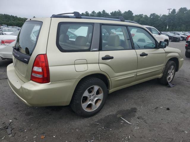JF1SG65684H759724 - 2004 SUBARU FORESTER 2.5XS ოქროსფერი ფოტო 3