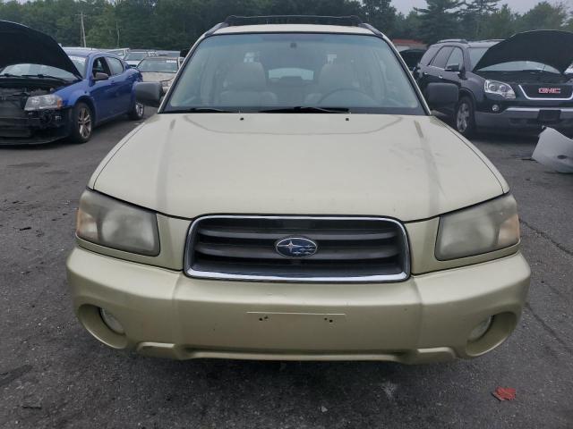 JF1SG65684H759724 - 2004 SUBARU FORESTER 2.5XS ოქროსფერი ფოტო 5