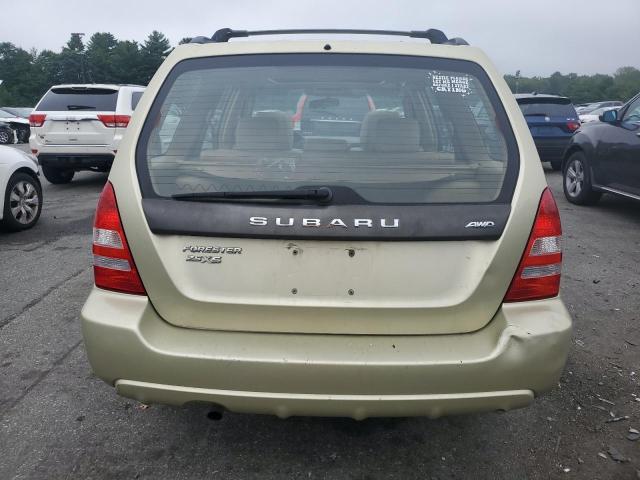 JF1SG65684H759724 - 2004 SUBARU FORESTER 2.5XS GOLD photo 6