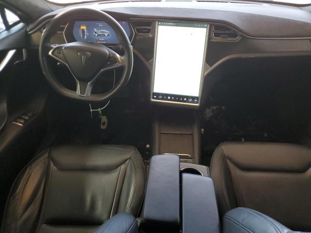 5YJSA1E20FF113091 - 2015 TESLA MODEL S Մոխրագույն լուսանկար 8