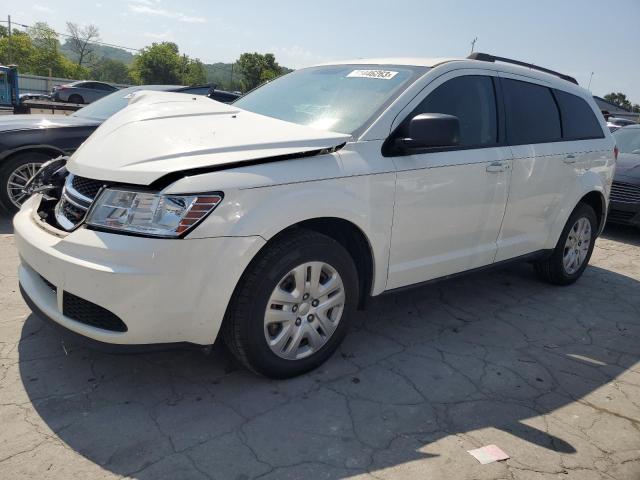 3C4PDCAB2GT172208 - 2016 DODGE JOURNEY SE WHITE photo 1