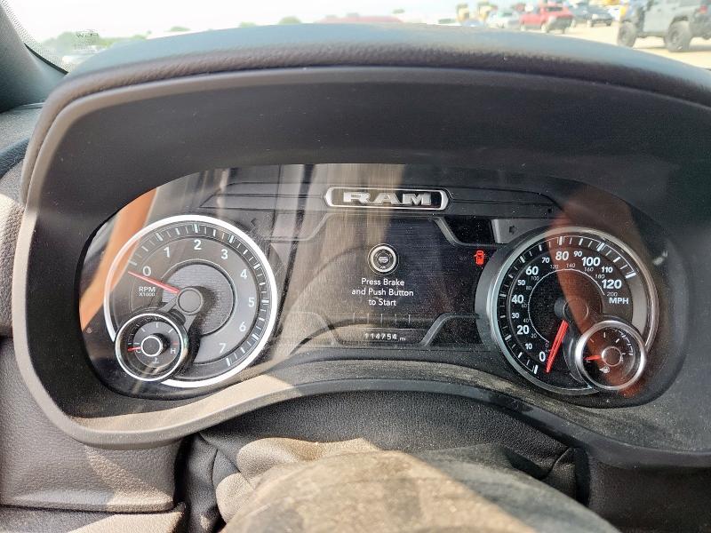 1C6SRFFTXMN637402 - 2021 RAM 1500 BIG HORN/LONE STAR SILVER photo 9