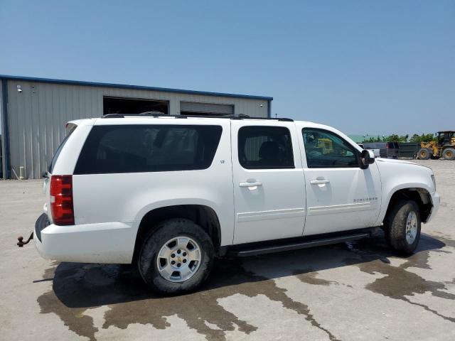 1GNSCJE02ER240868 - 2014 CHEVROLET SUBURBAN C1500 LT WHITE photo 3