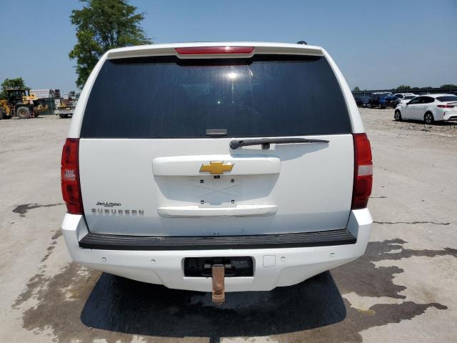 1GNSCJE02ER240868 - 2014 CHEVROLET SUBURBAN C1500 LT WHITE photo 6