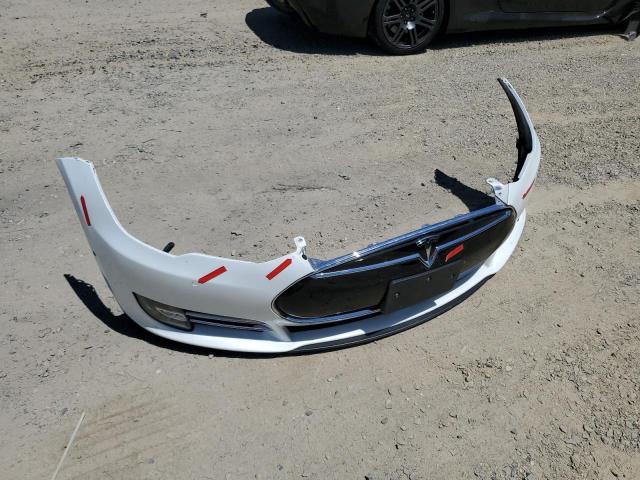 5YJSA1H19EFP58677 - 2014 TESLA MODEL S WHITE photo 12