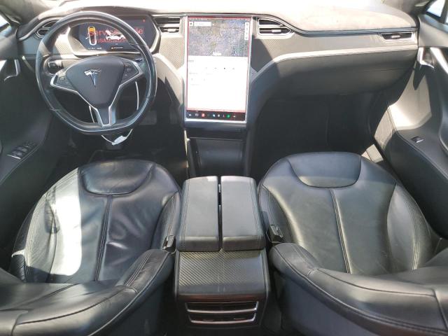 5YJSA1H19EFP58677 - 2014 TESLA MODEL S WHITE photo 8