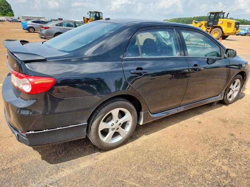 2T1BU4EE4BC606922 - 2011 TOYOTA COROLLA BASE Czarny zdjęcie 3