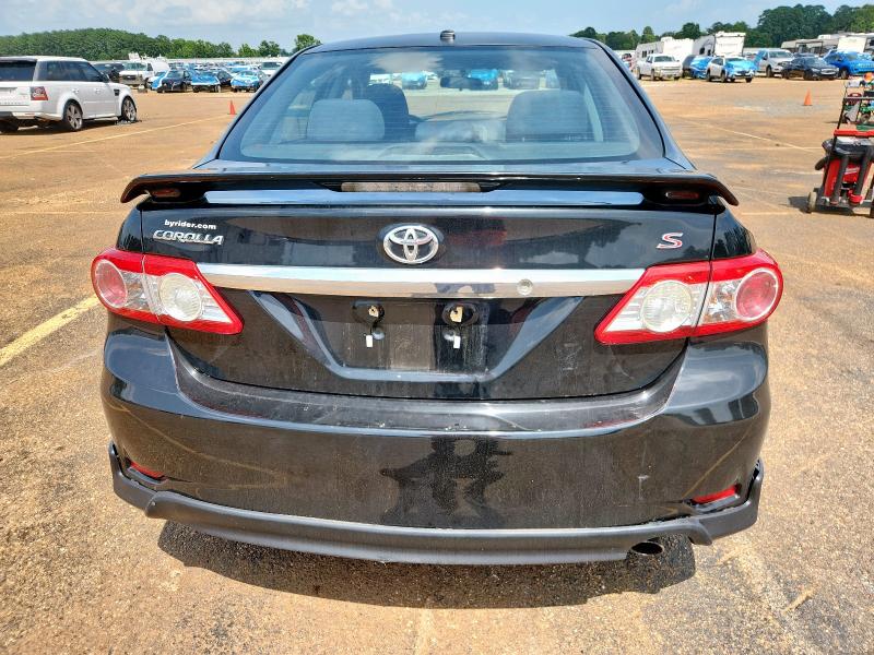 2T1BU4EE4BC606922 - 2011 TOYOTA COROLLA BASE Czarny zdjęcie 6