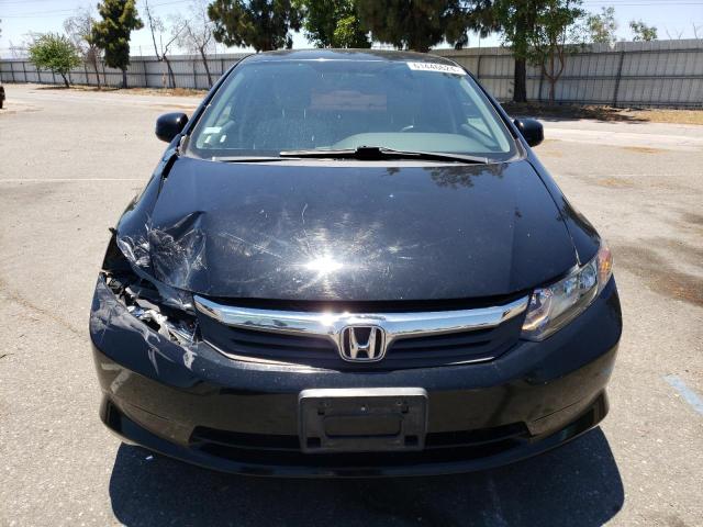 19XFB2F55CE354742 - 2012 HONDA CIVIC LX BLACK photo 5