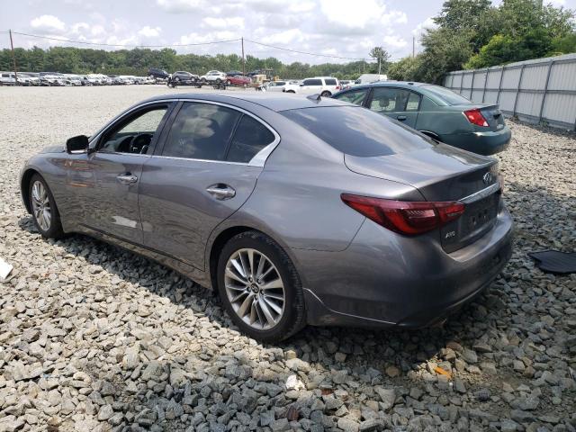 JN1EV7BR1NM342250 - 2022 INFINITI Q50 LUXE SILVER photo 2