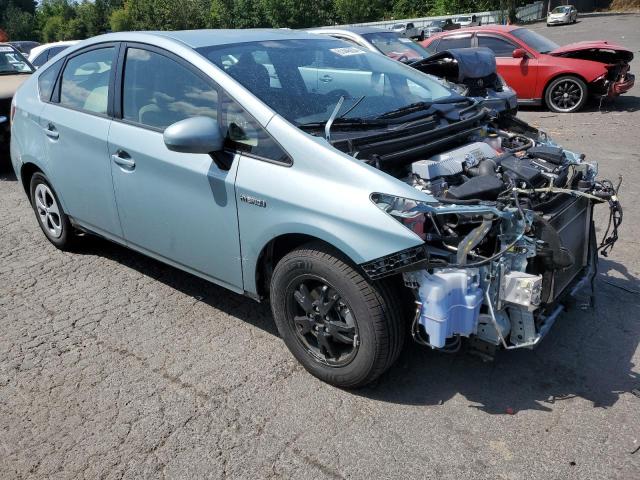 JTDKN3DU4D5621159 - 2013 TOYOTA PRIUS TURQUOISE photo 4