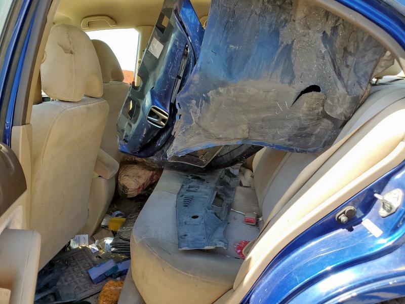 2HGES16345H558638 - 2005 HONDA CIVIC DX VP BLUE photo 10