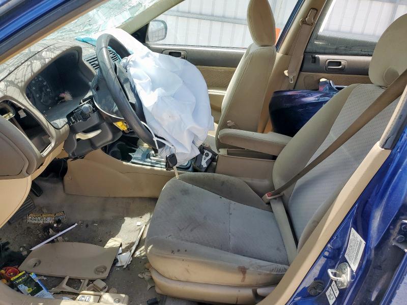 2HGES16345H558638 - 2005 HONDA CIVIC DX VP BLUE photo 7