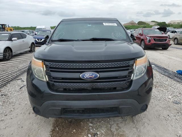 1FM5K8AR6EGB27437 - 2014 FORD EXPLORER POLICE INTERCEPTOR BLACK photo 5
