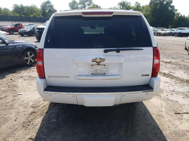 1GNSKKE37BR138223 - 2011 CHEVROLET SUBURBAN K1500 LTZ WHITE photo 6